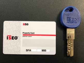 Foto Nachschlüssel für ISEO R50